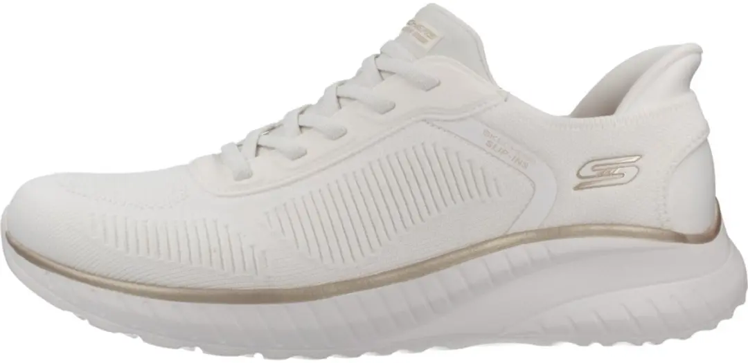 Skechers Bobs Squad Chaos CURRENT MUSE Sneakers - Dames 40 - Wit/Goud - afbeelding 2 van 6