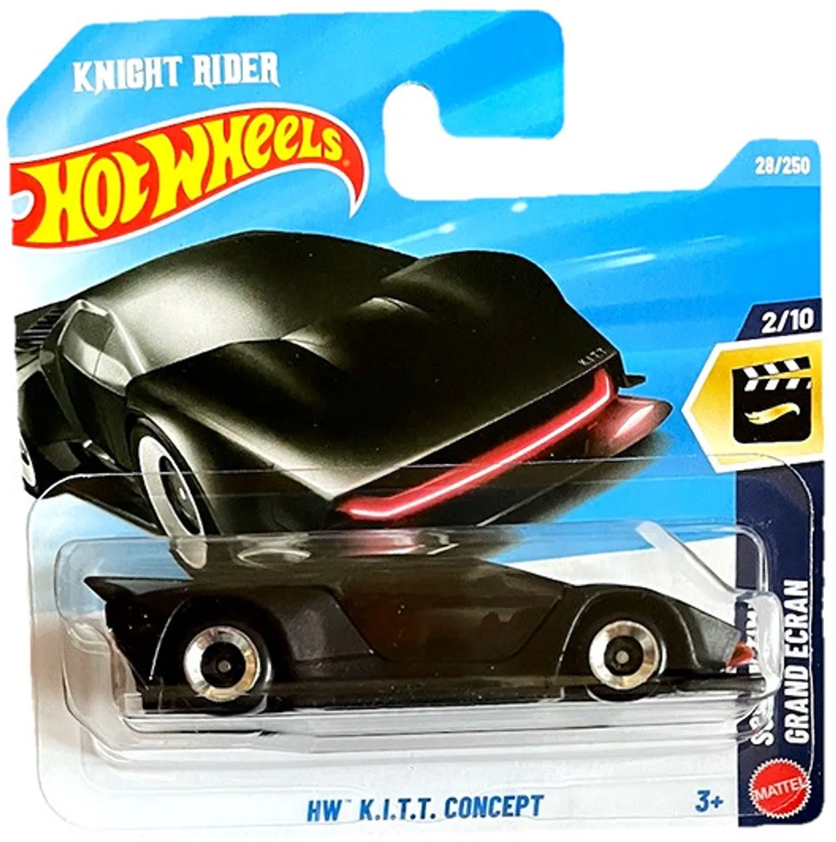 Hot Wheels HW K.I.T.T. Concept Knight Rider Matt Black/Red 28/250