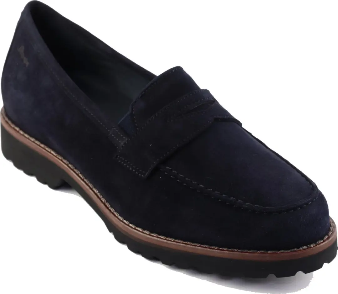 Sioux Meredith-709-H Instappers - Blauw 39