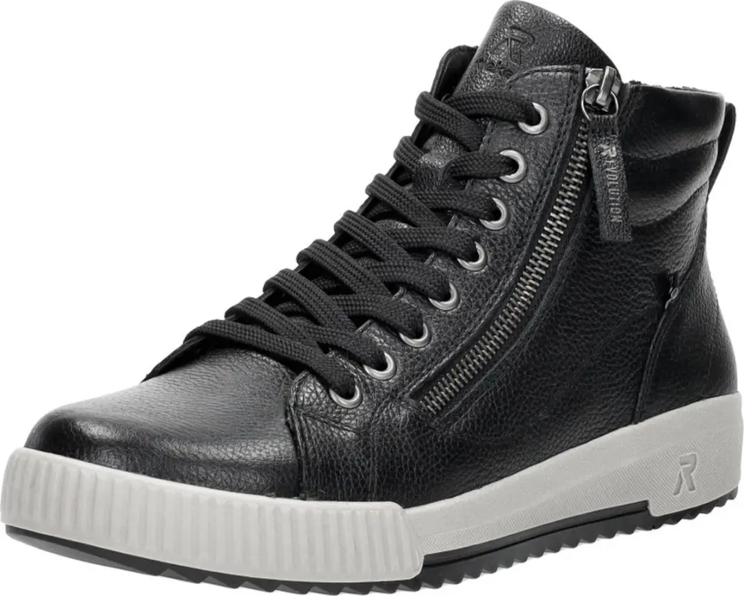 Rieker Revolution Veterschoenen Hoog 39 - Zwart