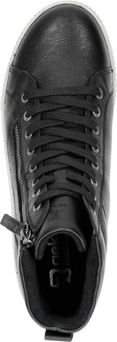 Rieker Revolution Veterschoenen Hoog 39 - Zwart