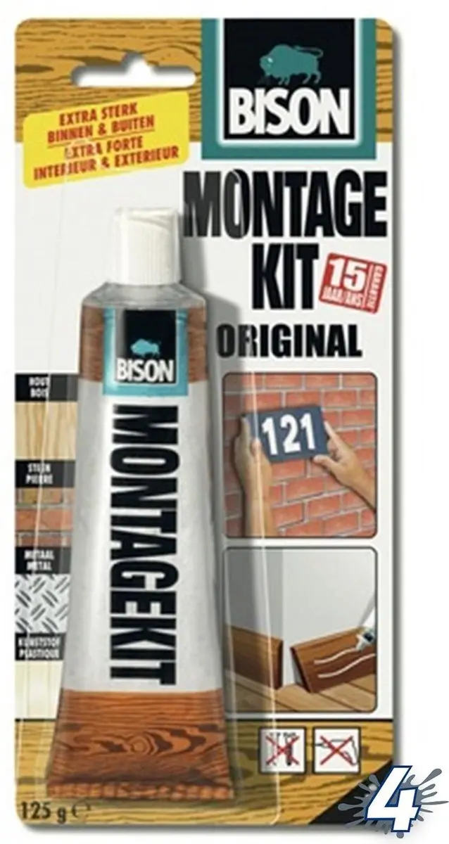 Bison Montagekit Original 125g
