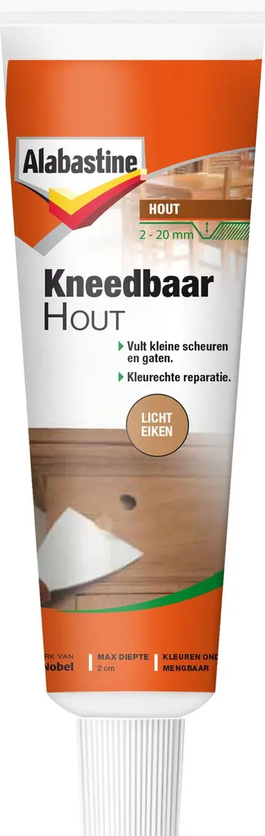 Alabastine Kneedbaar Hout Licht Eiken 75g