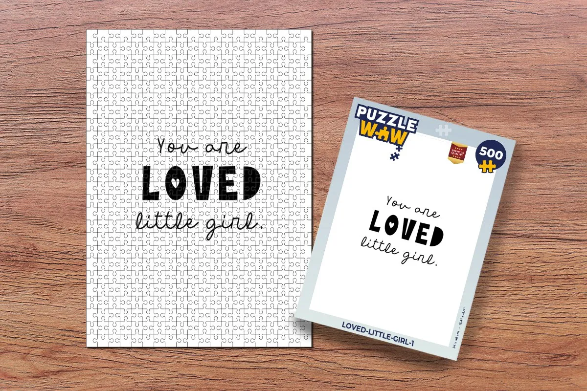 PuzzleWow Quotes Legpuzzel 500 Stuks - Multicolor