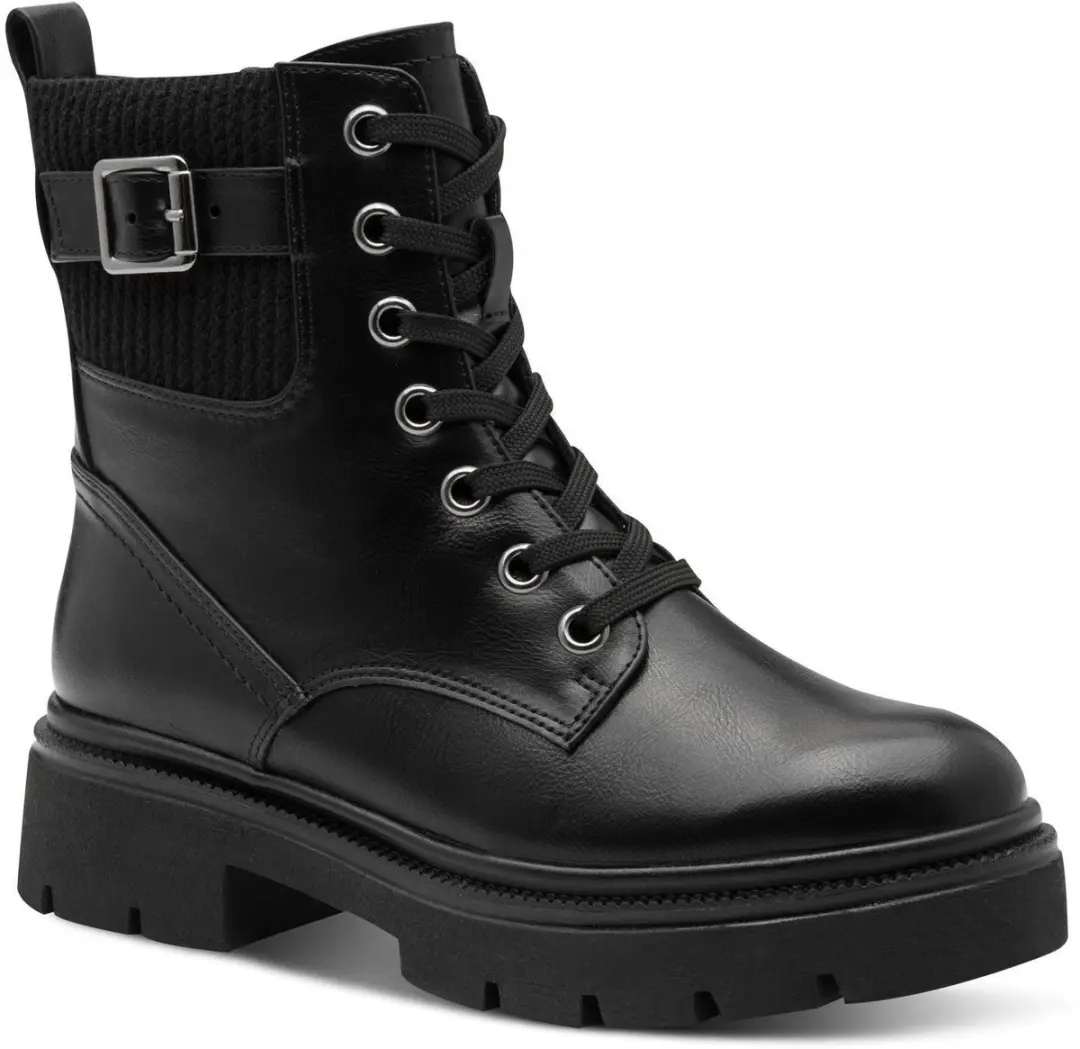 Marco Tozzi Dames Enkellaarsje 2-26248-45 001 F-breedte Maat: 38 EU