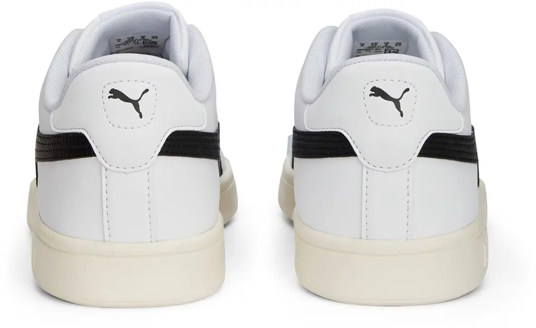 PUMA Smash 3.0 L Unisex Sneakers - 46 - Wit/Zwart/Goud