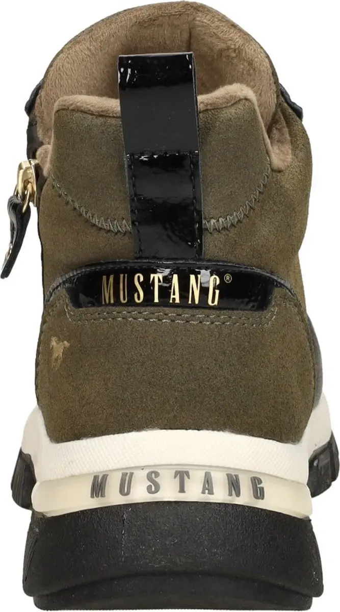 Mustang Sneakers Hoog - Groen - Maat 37 - afbeelding 6 van 6
