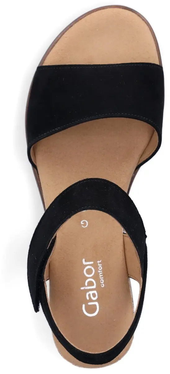 Gabor 750.2 Sandalen - Dames - Zwart - Maat 40 - afbeelding 3 van 6