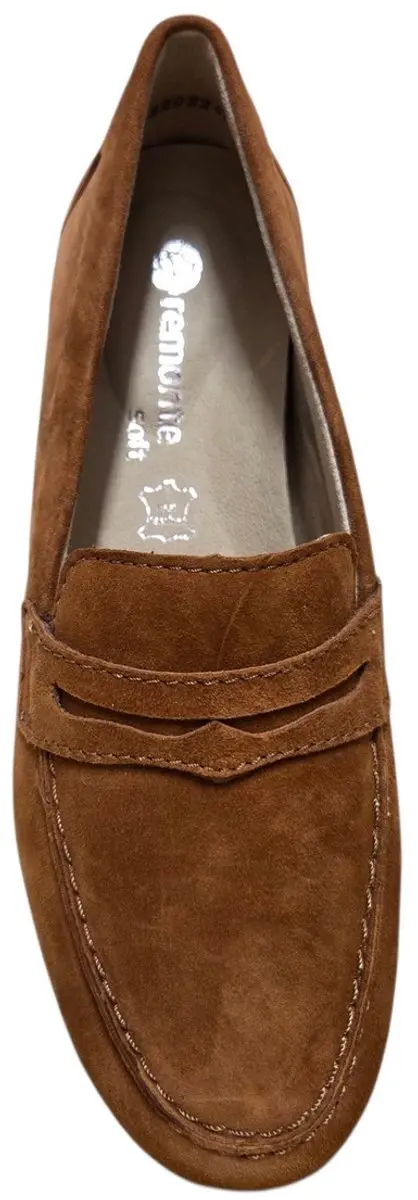Remonte D3K00-22 Instappers - Bruin Suede - 39 - afbeelding 2 van 4