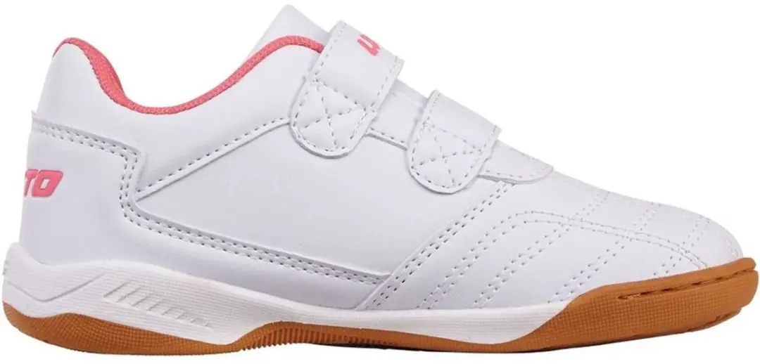 Lotto PACER K Lage Kindersneaker 2600110K - 30 - Wit/Roze - afbeelding 2 van 6