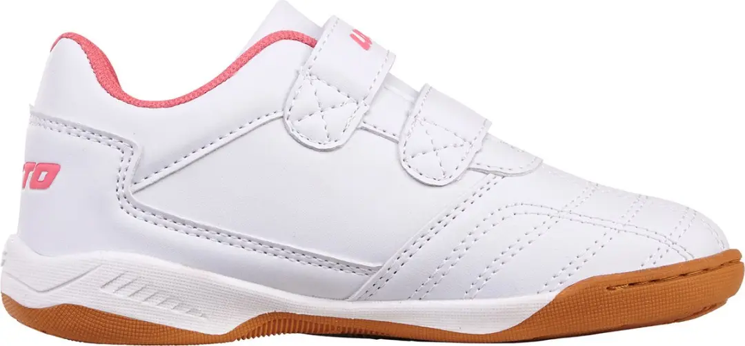 Lotto PACER K Lage Kindersneaker 2600110K - 30 - Wit/Roze - afbeelding 6 van 6