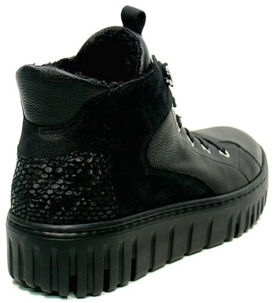 Waldlaufer halfhoge sneaker Wijdte H 941804.401.001 Zwart/Combi - afbeelding 6 van 6