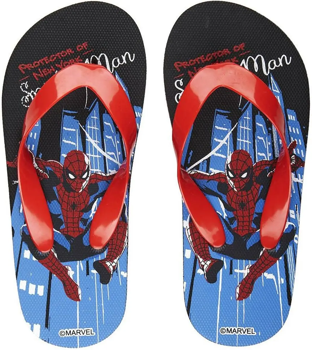 Slippers voor Kinderen Spiderman Blauw