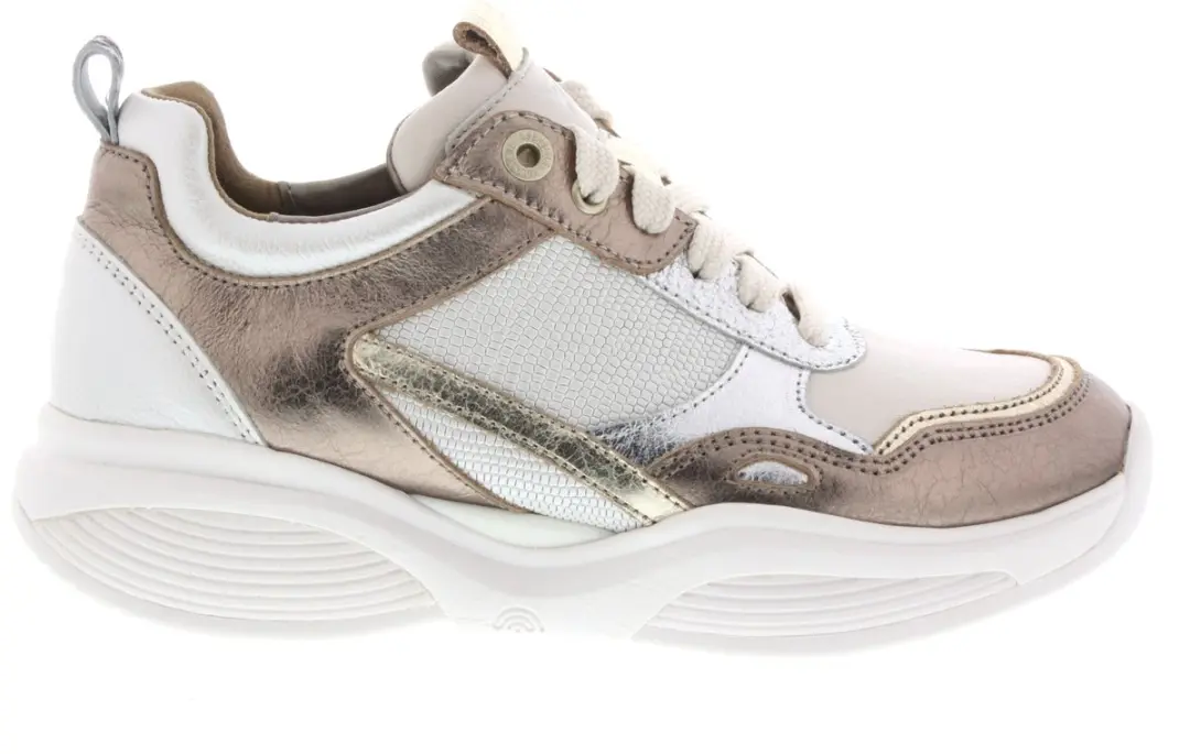 Dames Veterschoenen Xsensible Swx28 Bronze Combi Hx Brons