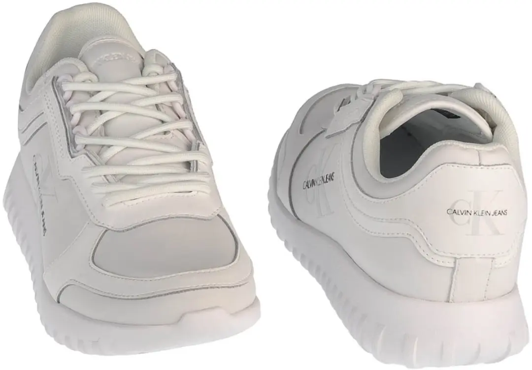 Calvin Klein Runner Laceup Sneakers YW0YW00375-0K4 - Wit