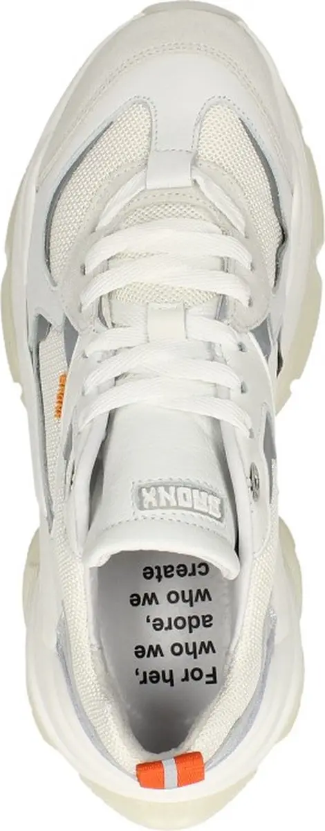Bronx Linn-Y Sneakers Laag - wit - Maat 36 - afbeelding 5 van 6