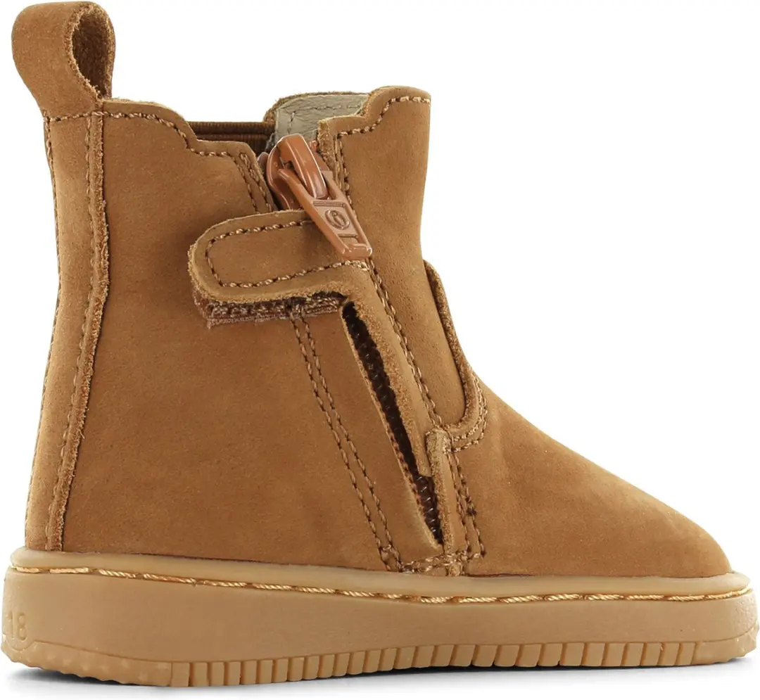 Shoesme Cognac Chelsea Bootje - Sneakers Kinderen - Jongens - Cognac - Leer - Maat 21 - afbeelding 2 van 6