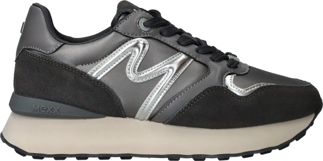 Mexx Sneaker Juju Humper Zilver Dames