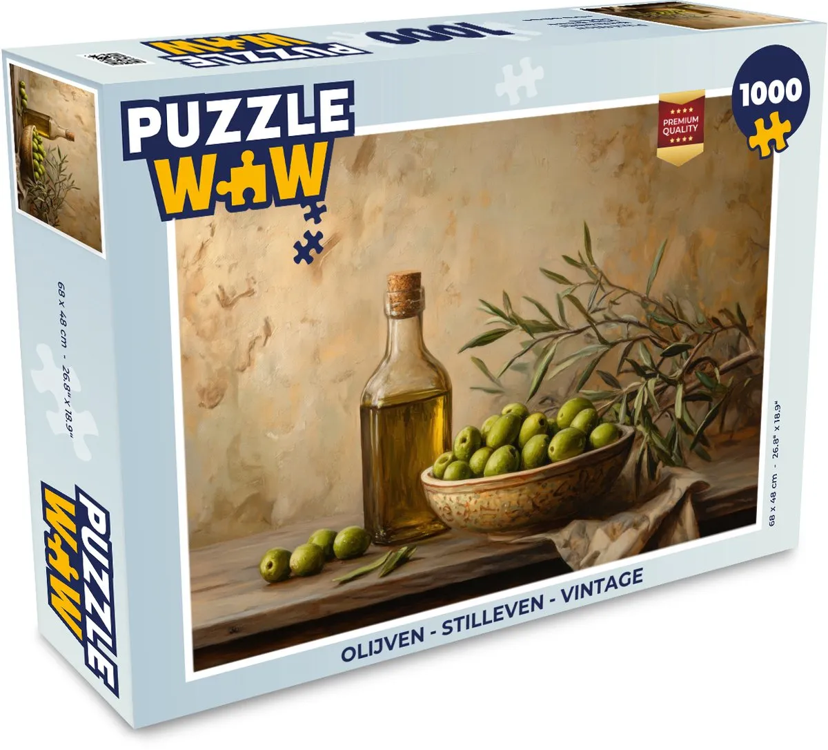 PuzzleWow Legpuzzel 1000 Stuks
