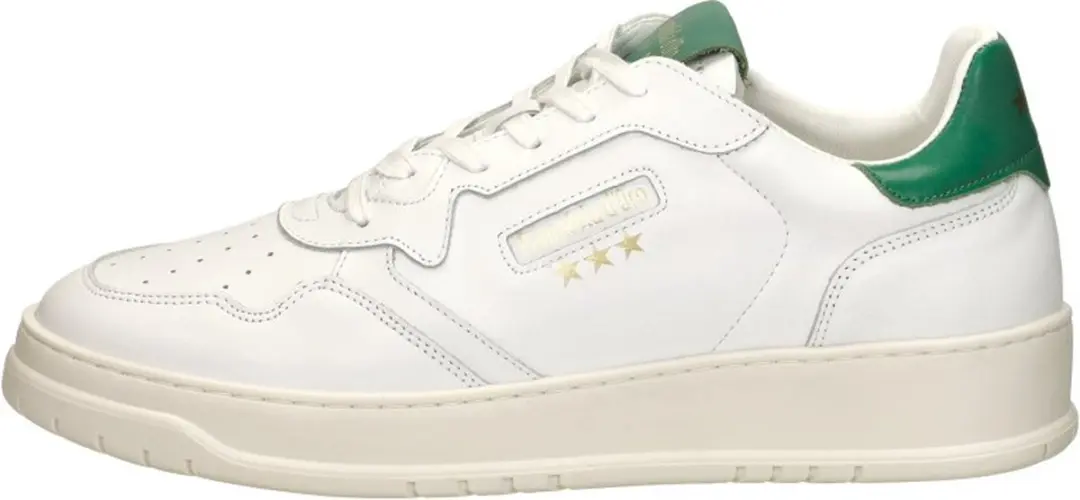 Pantofola d'Oro Sirmione Low Leren Sneakers - Wit - 46 - afbeelding 2 van 6