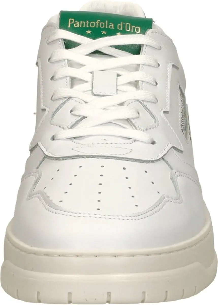Pantofola d'Oro Sirmione Low Leren Sneakers - Wit - 46 - afbeelding 3 van 6