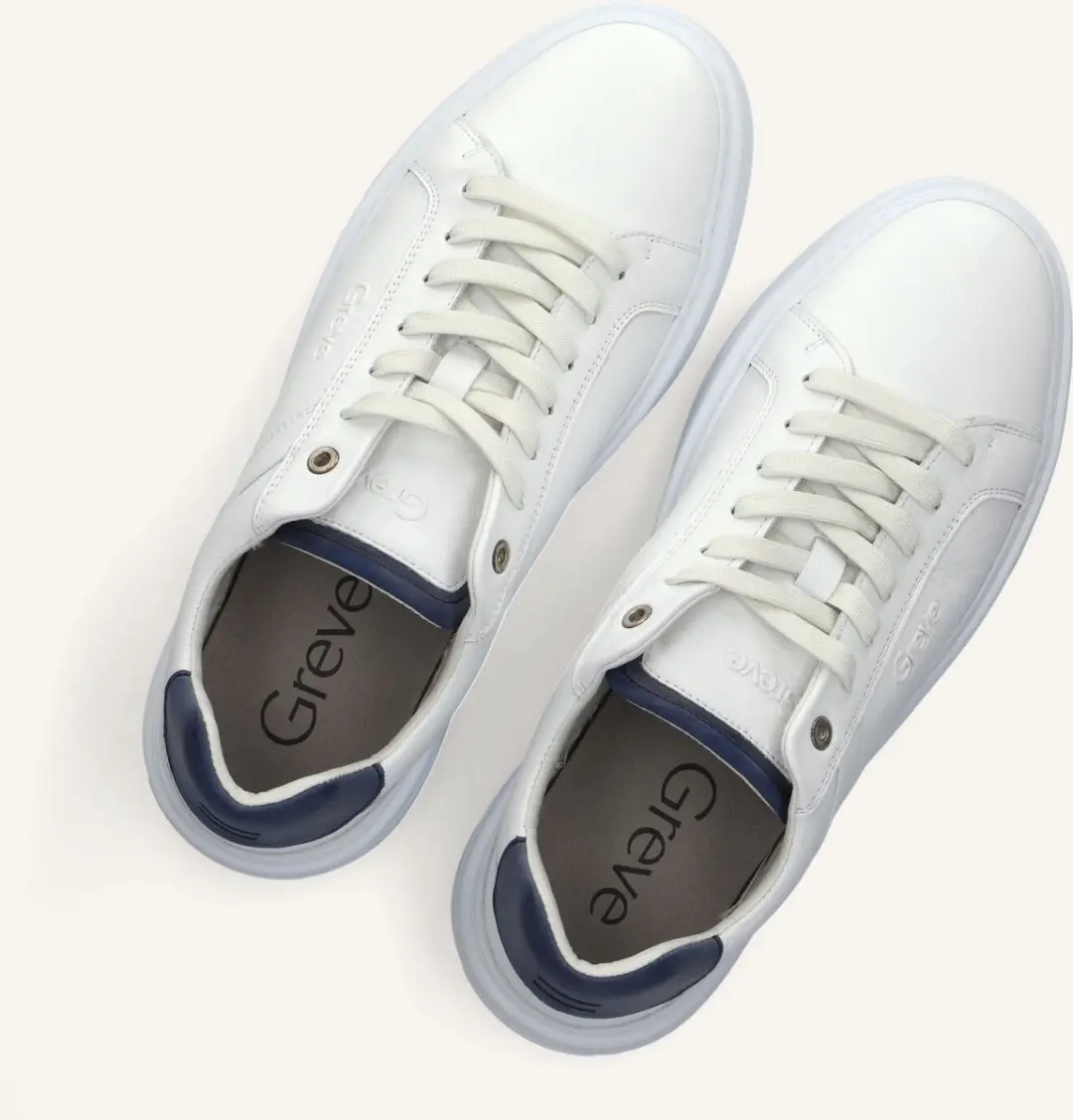 Greve Delft Sneakers Wit - Maat 40 - afbeelding 3 van 6