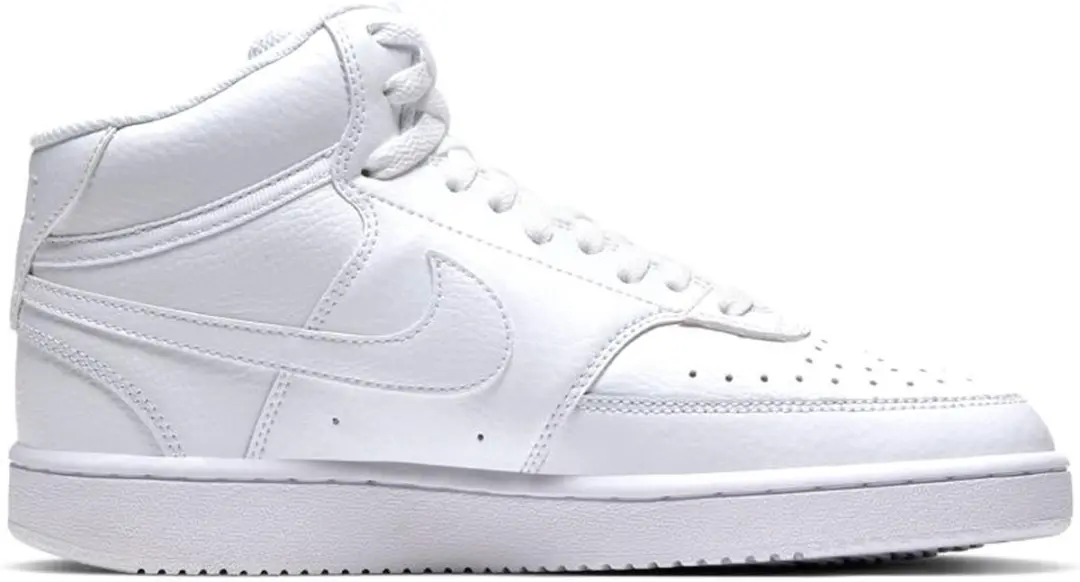 Nike Wmns Court Vision Mid CD5436-100 Dames Sneaker - 42 - Wit - afbeelding 3 van 6