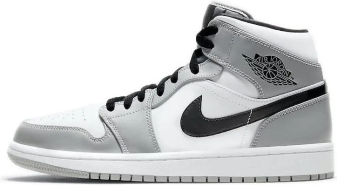Jordan Air Jordan 1 Mid Light Smoke Grey - 45.5 - afbeelding 2 van 6