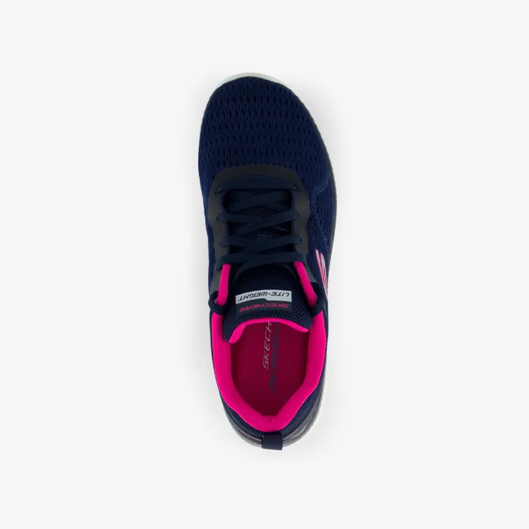 Skechers Bountiful Quick Path Dames Sneakers - Blauw
