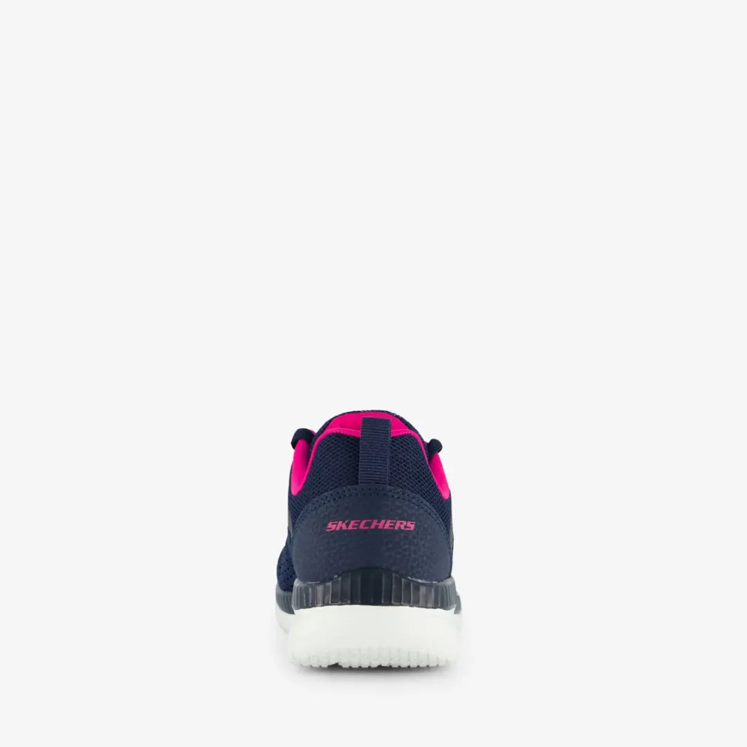 Skechers Bountiful Quick Path Dames Sneakers - Blauw