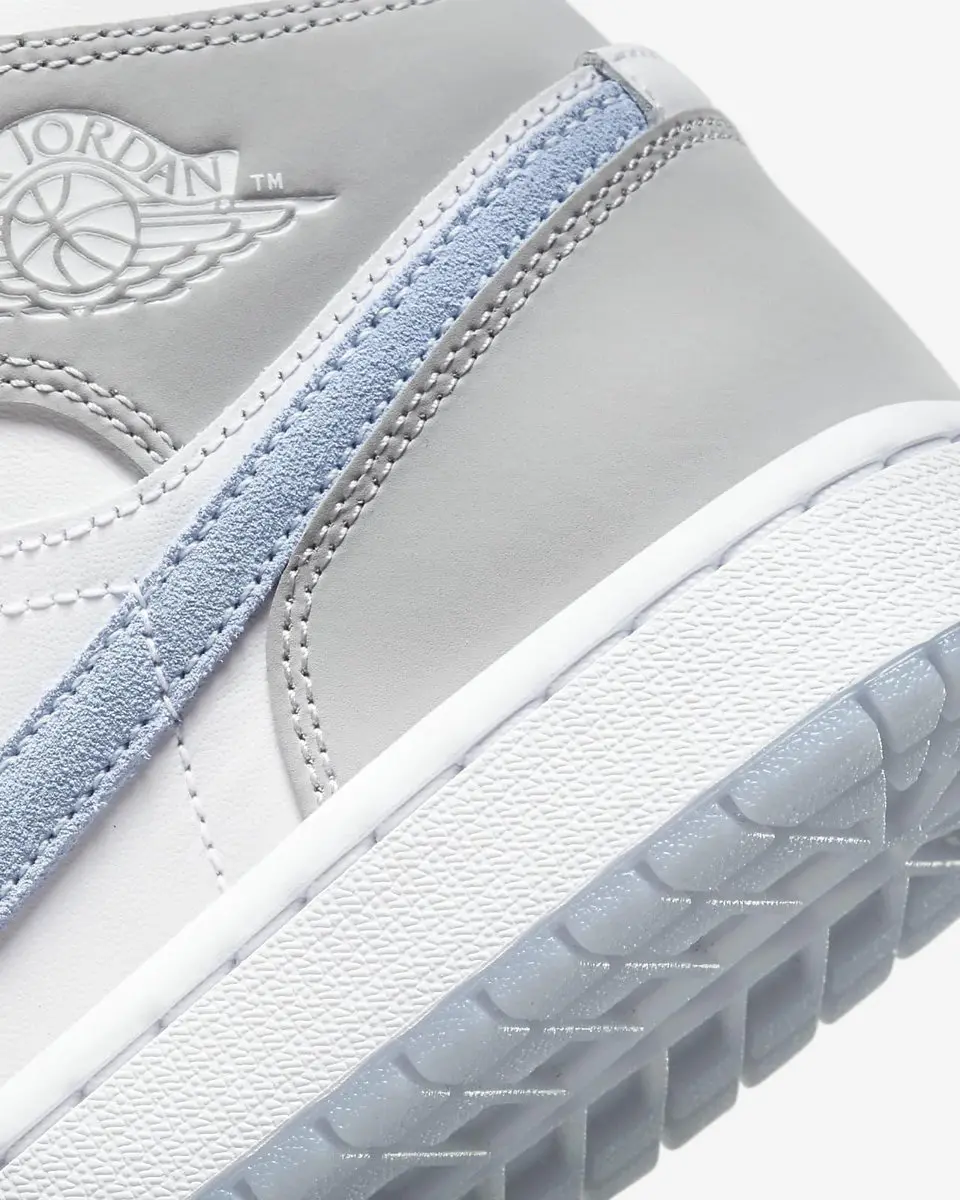 Nike Air Jordan 1 Mid BQ6472-105 - Wolf Grey - afbeelding 6 van 6