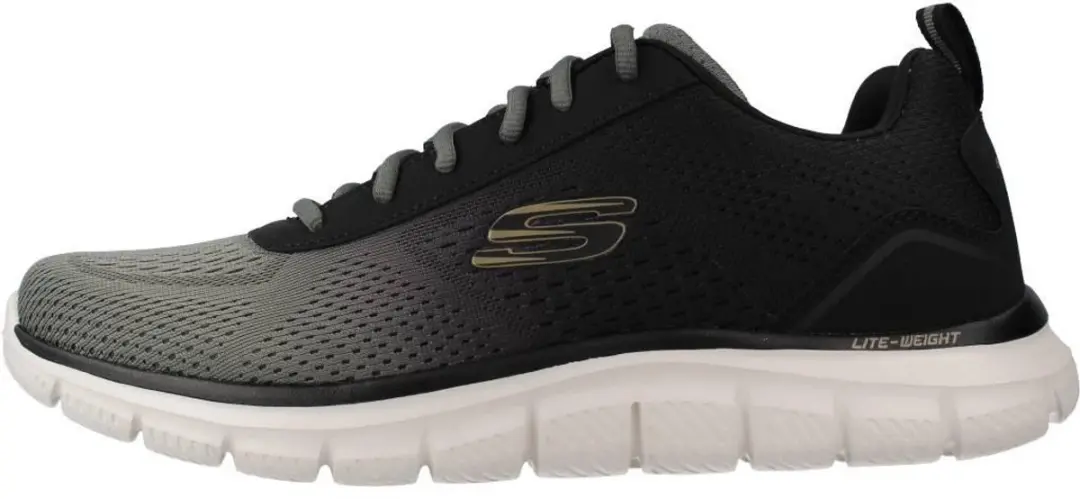Skechers Track Heren Sneakers - Zwart - afbeelding 2 van 6