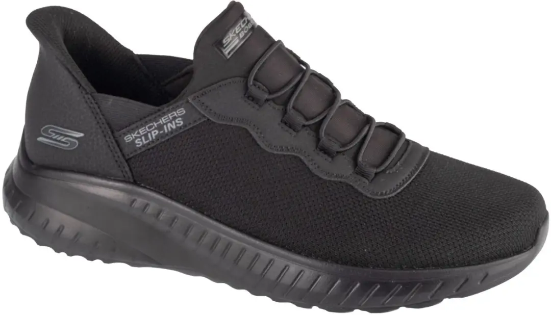 Skechers Slip-Ins: BOBS Sport Squad Chaos,slip-ins, Mannen, Zwart, Sneakers, maa