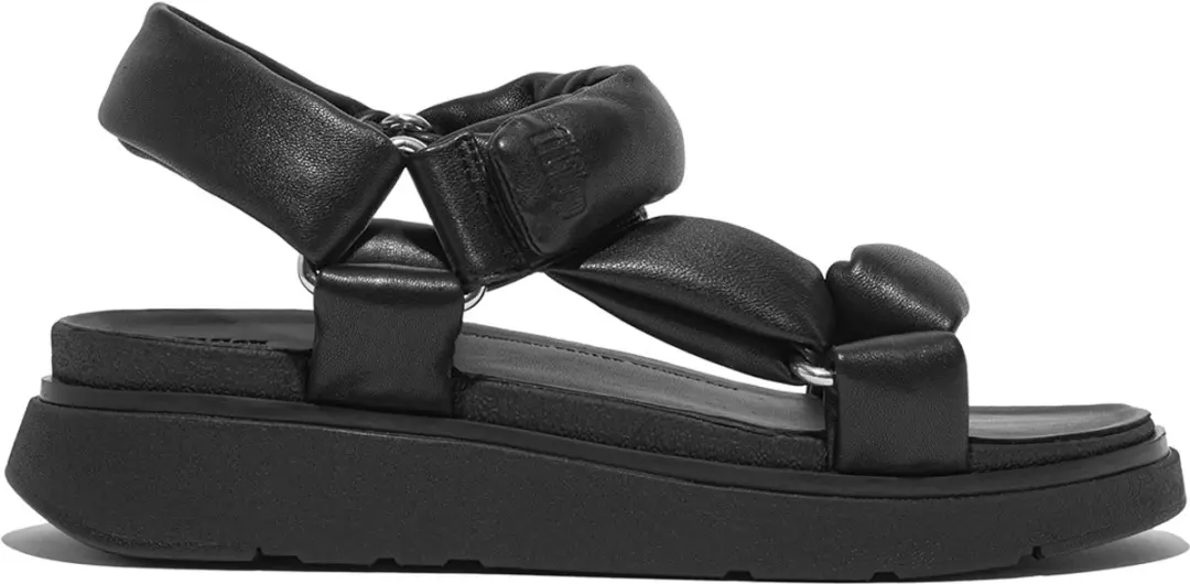 Fitflop Sandaal Gen-FF Soft Leather Back-Strap Sandels Zwart