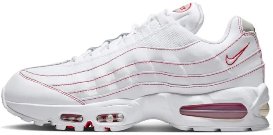 Nike Air Max 95 OG Big Bubble White University Red