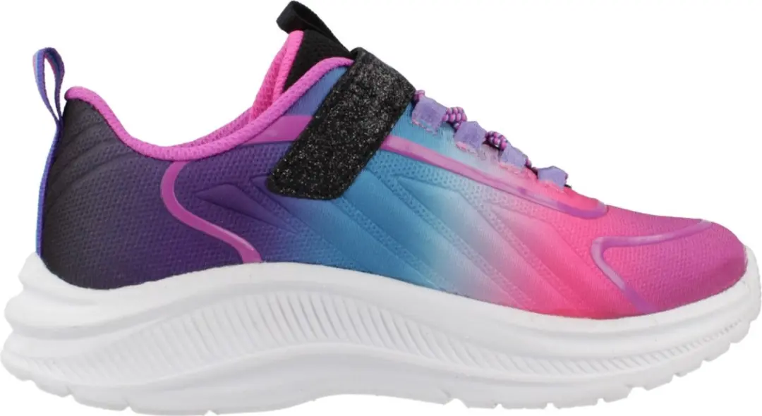 Skechers Damen Slipper Rainbow Cruisers in schwarz