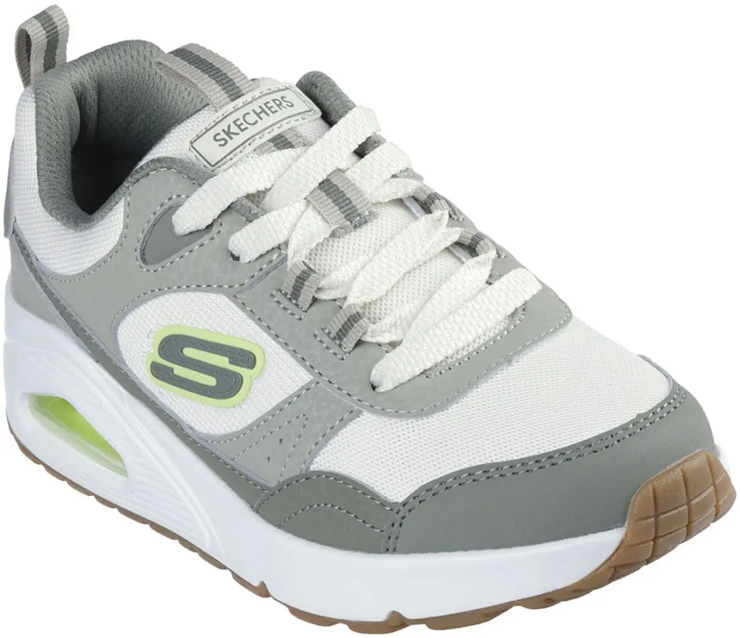 Skechers Uno Retro-groove Kids Sneaker - Olijfgroen - 33 - afbeelding 2 van 6