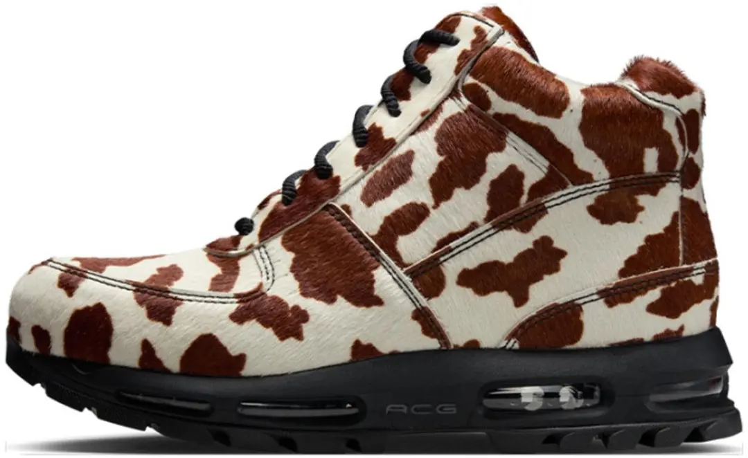 Nike Air Max Goadome Sail Cacao Wow Cow Print Pony Hair