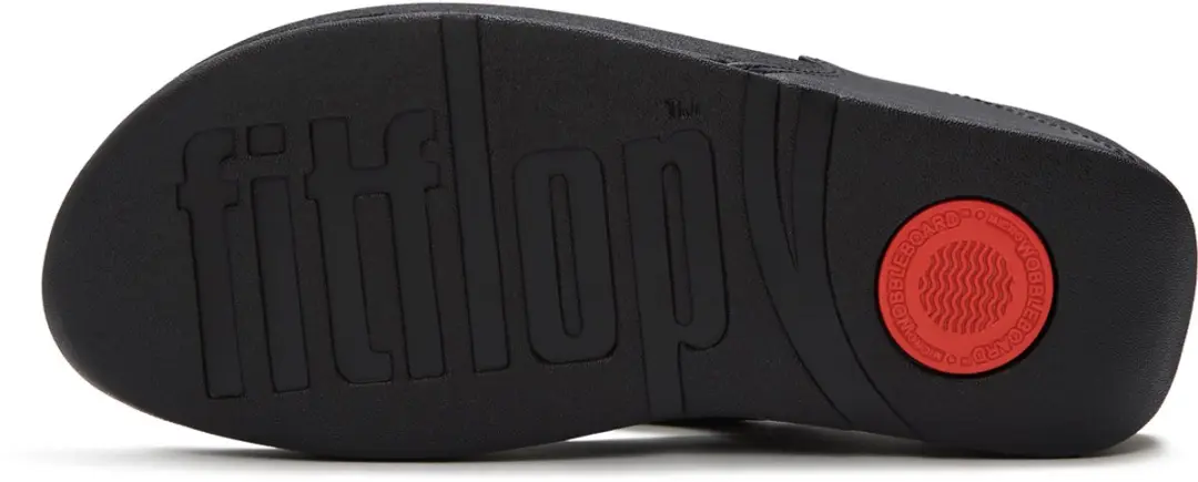 FitFlop Lulu Adornment Teenslippers ZWART