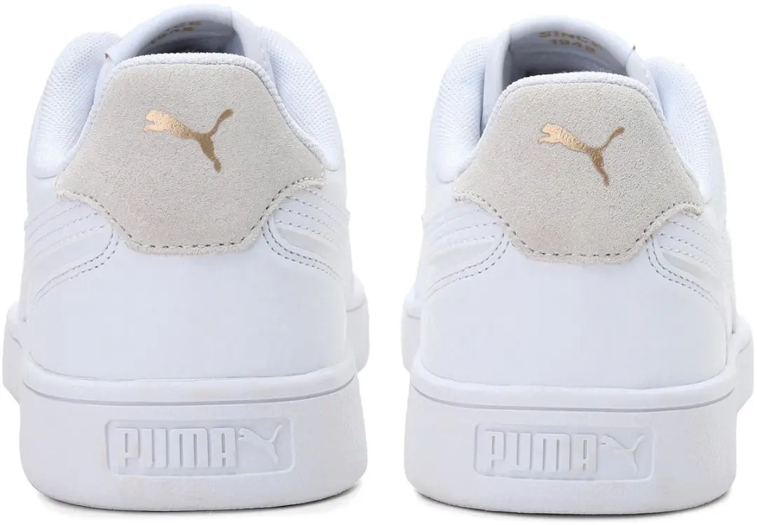 PUMA Shuffle Sneakers Dames 38.5 - Wit/Goud
