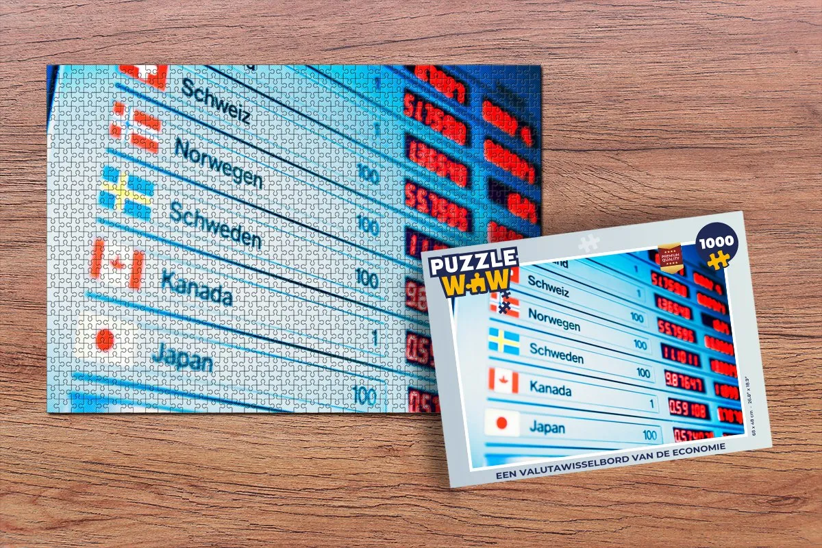 PuzzleWow Legpuzzel 1000 Stuks - Multicolor