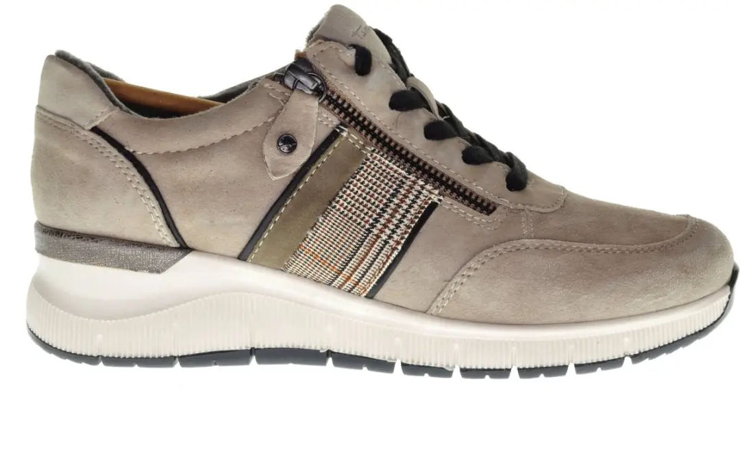 Tamaris Taupe Sneaker Comfort maat 38