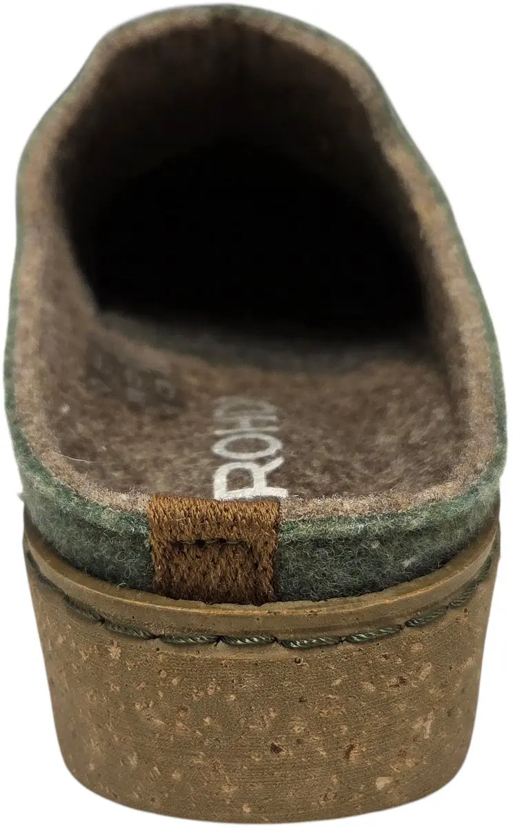 Rohde 6120 Dames Pantoffels - Groen - Maat 41