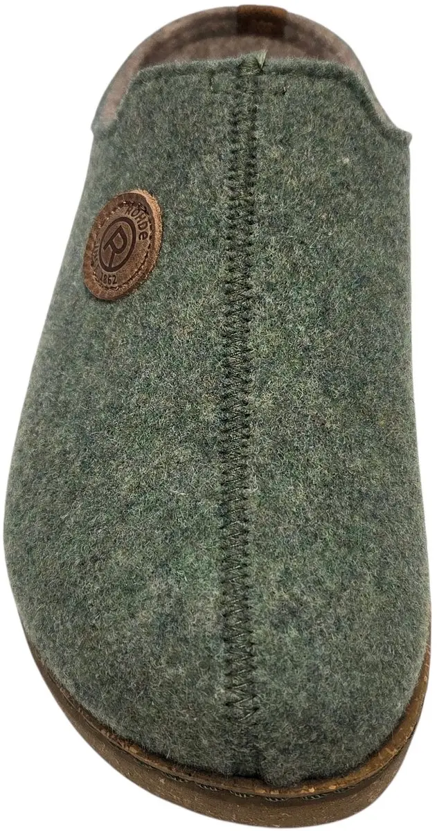 Rohde 6120 Dames Pantoffels - Groen - Maat 41