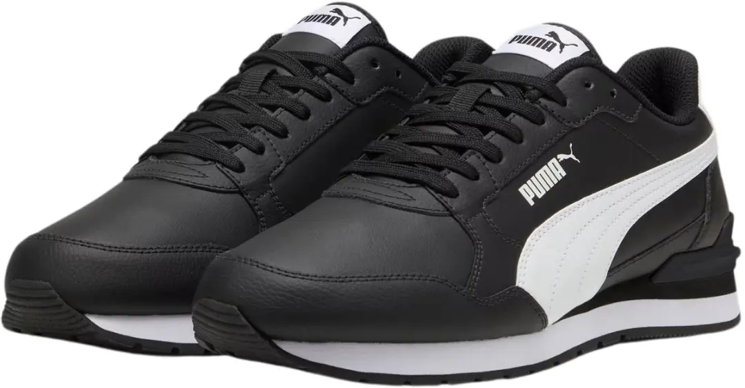 PUMA ST Runner v4 Sneakers 46 - Zwart/Wit