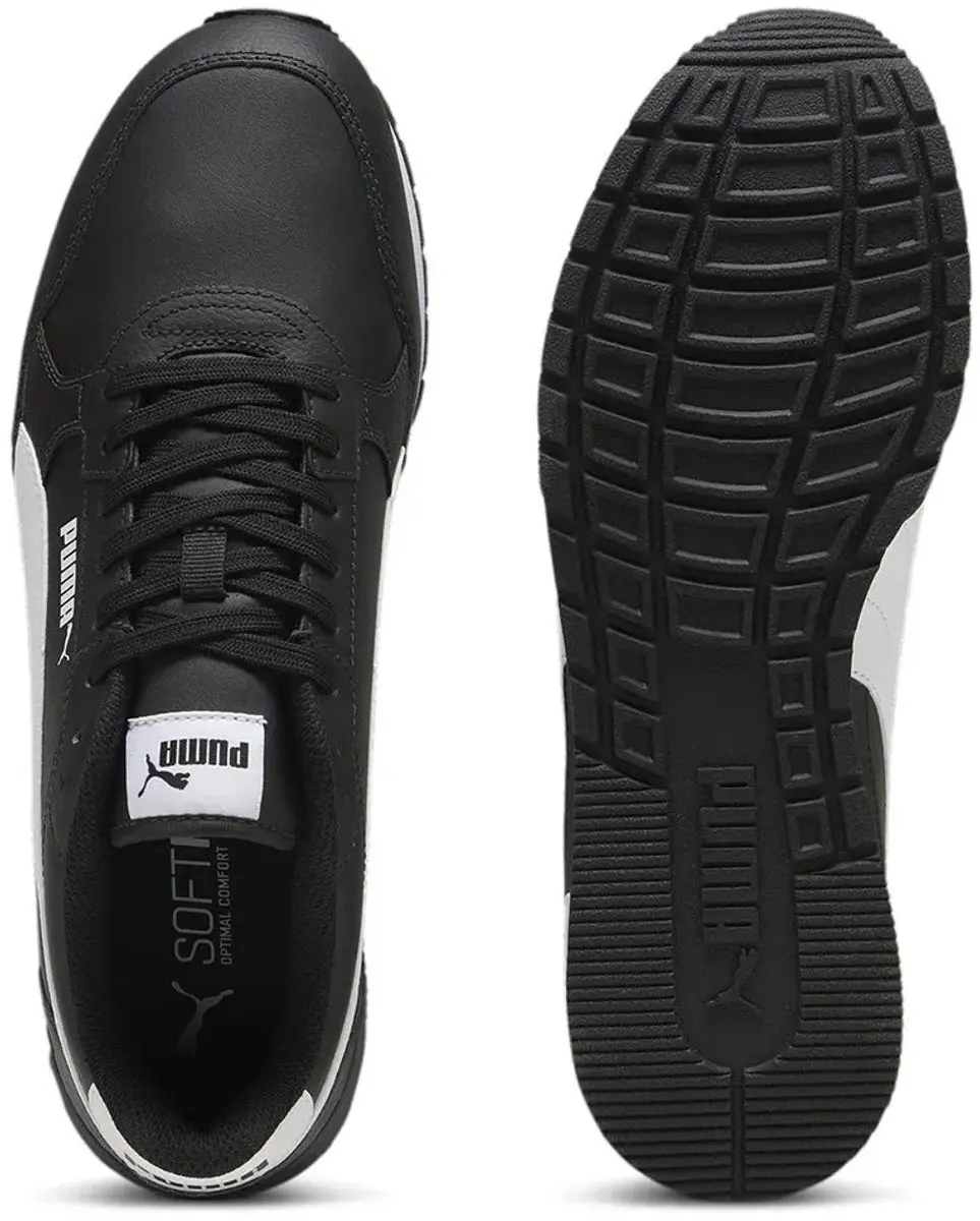 PUMA ST Runner v4 Sneakers 46 - Zwart/Wit