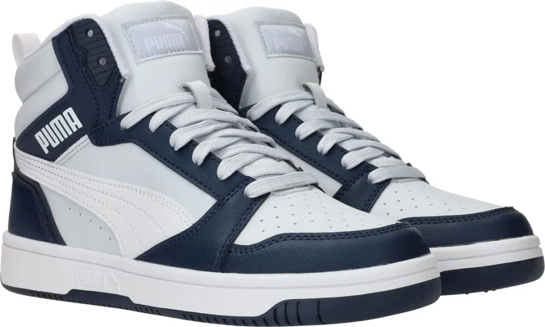 Puma Rebound v6 Mid Sneakers blauw Synthetisch - afbeelding 4 van 6