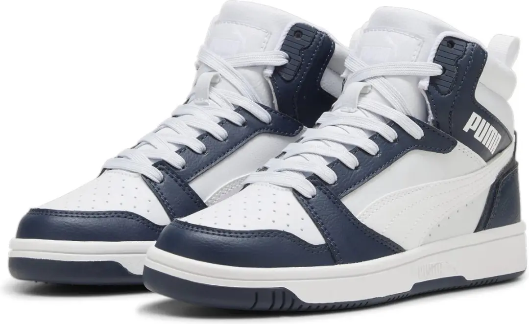 Puma Rebound v6 Mid Sneakers blauw Synthetisch - afbeelding 3 van 6