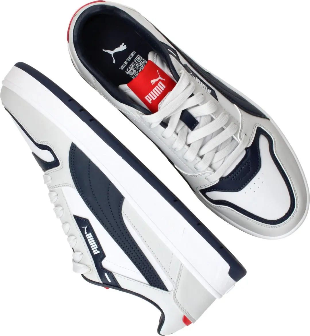 Puma Court Classic Street Sneakers - Heren - Grijs - afbeelding 6 van 6