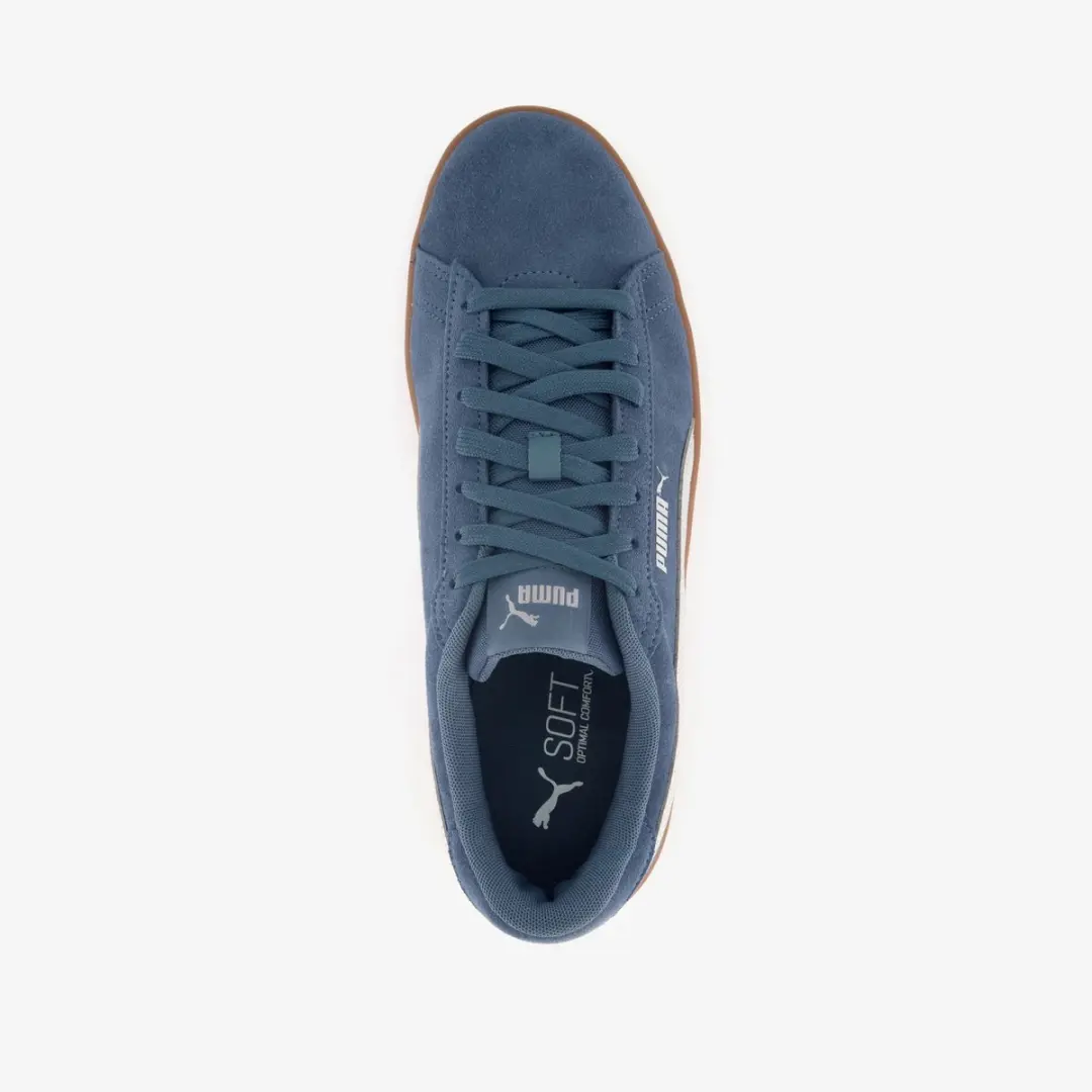 PUMA Smash 3.0 Unisex Sneakers - 46 - Dark Indigo/Grijs - afbeelding 6 van 6